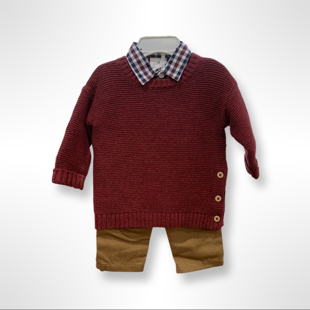 Starting Out Baby Boy Button Down Set